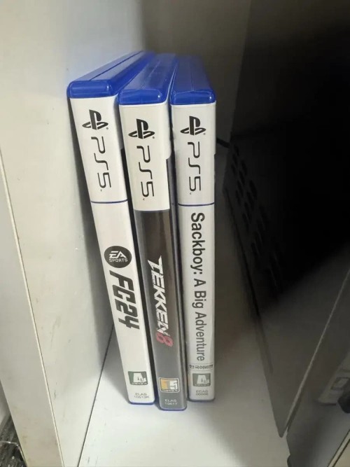 PS5 게임 3종 세트 (피파24, 철권8, 샥보이)